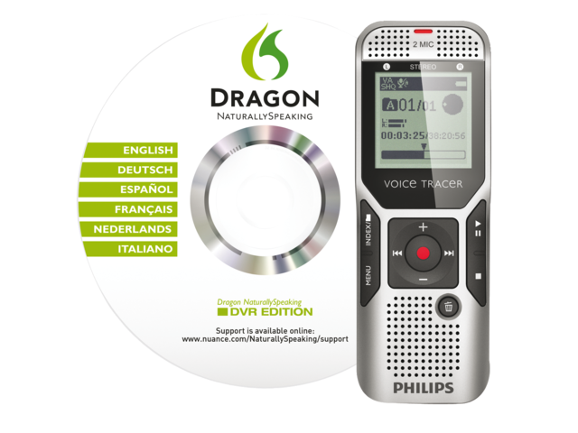 Digital voice recorder philips dvt1700